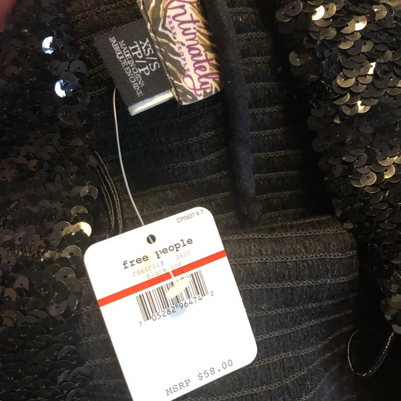 Intimately Free People Sequin Disco Tube Top XS/S - Picture 4 of 4